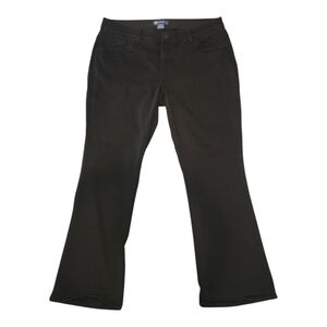 Democracy Absolution Black Bootcut Jeans Women’s 18W Mid Rise Stretch Denim